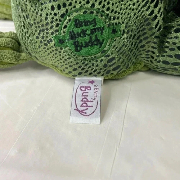 Scentsy Buddy Tex the T-Rex Plush Green Dinosaur No Scent Pak Stuffed - Picture 4 of 4